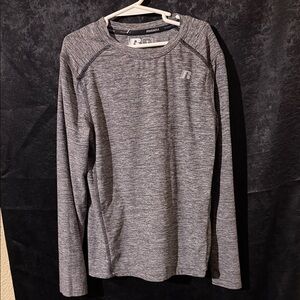Russell Athletic Heathered Gray Performance Top boys size 8